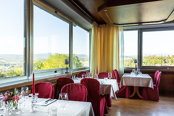 Restaurant in Waldkirchen mit Panoramaaussicht
